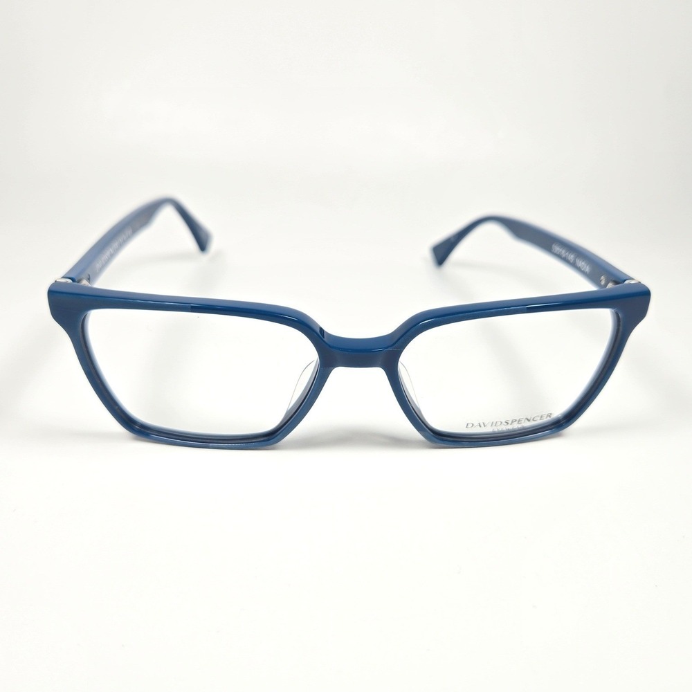 NEW David Spencer Eyewear NADIA Eye glasses Frames Blue Full Rim Cat 53 16 145